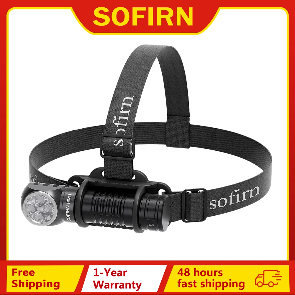 كشاف أمامي SOFIRN HS41 القابل لإعادة الشحن