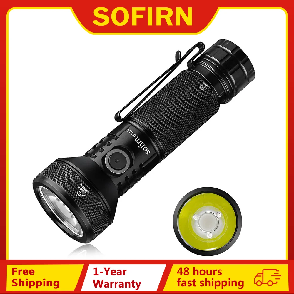 مصباح يدوي Sofirn IF22A القوي