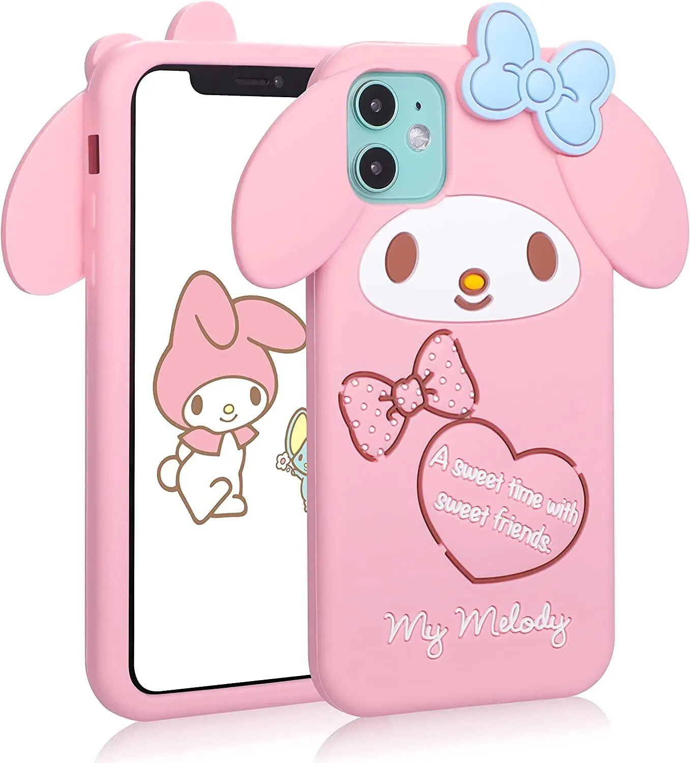 Soft Silicone Melody Case for iPhone Models