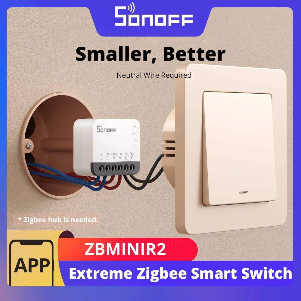 SONOFF ZBMINIR2 مفتاح ذكي زيجبي