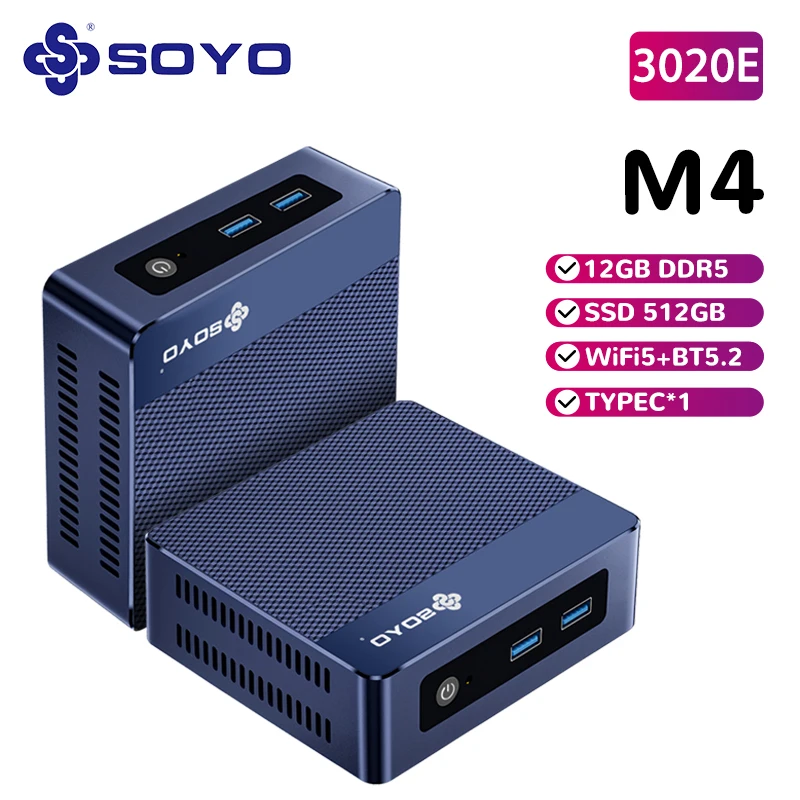 كمبيوتر صغير SOYO M4 للمكتب