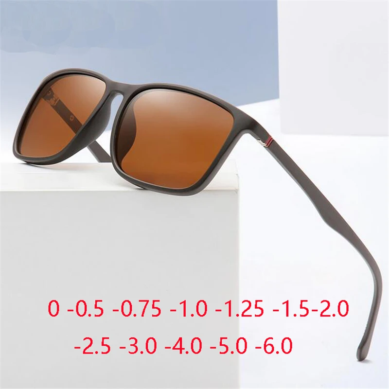 Men’s TR90 Square Polarized Sunglasses