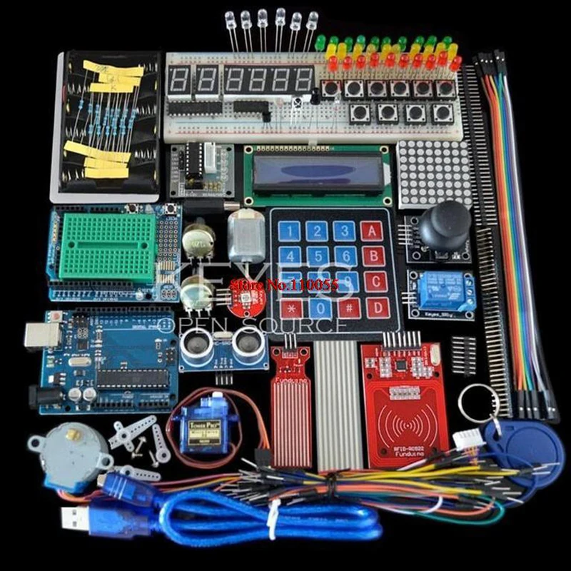 طقم بدء Arduino Uno R3 الشامل