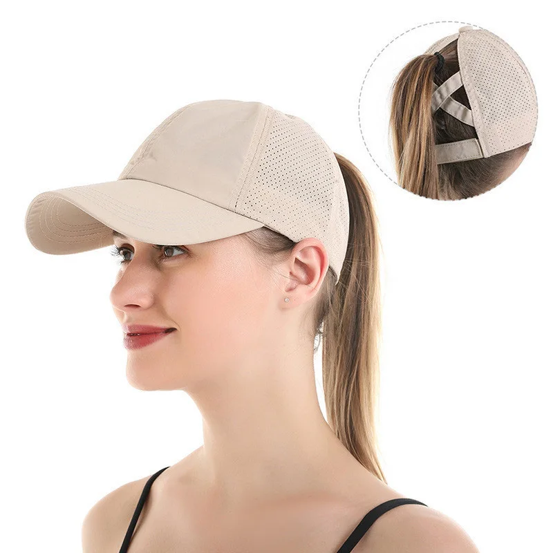 Women’s Quick-Dry Ponytail Baseball Cap