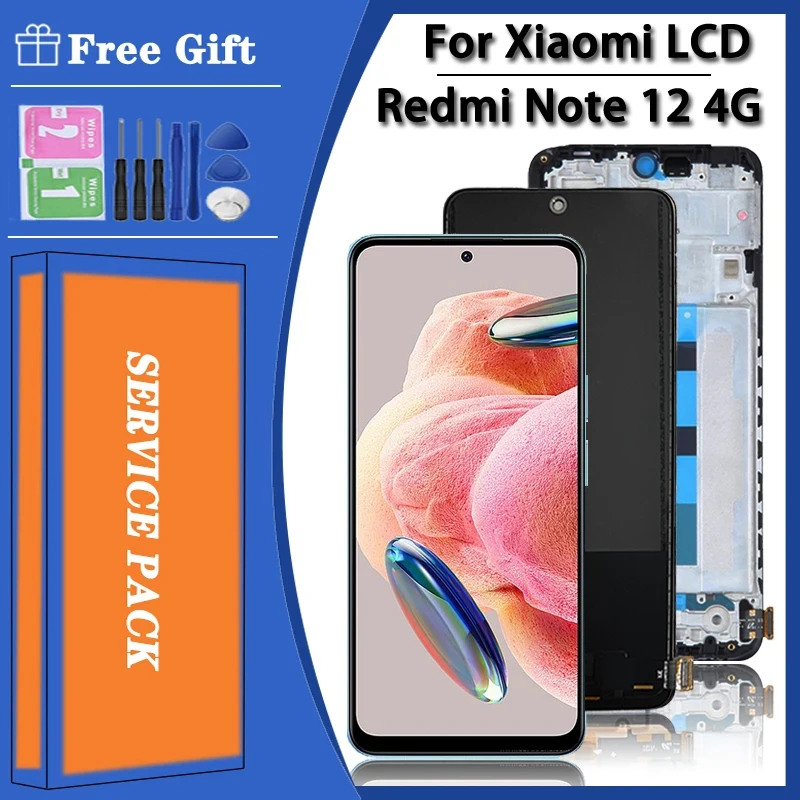 شاشة Super AMOLED لهاتف Xiaomi Redmi Note 12