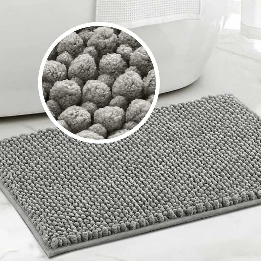 Soft Microfiber Anti-Skid Bathroom Mat