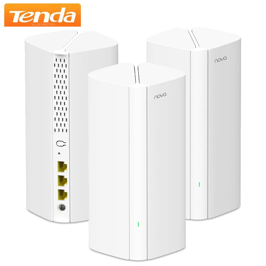جهاز توجيه تطبيقي واي فاي Tenda AX3000