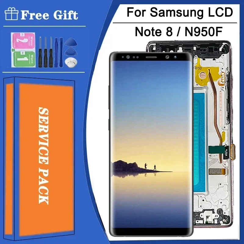 شاشة LCD لهاتف سامسونج نوت 8