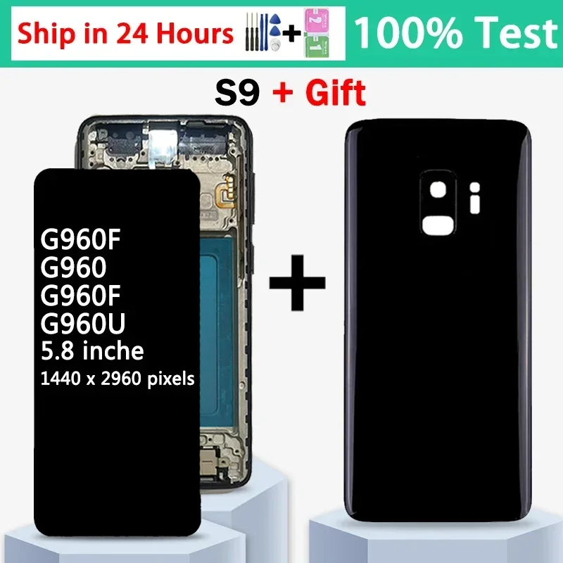 شاشة LCD لسامسونج S9 بجودة عالية