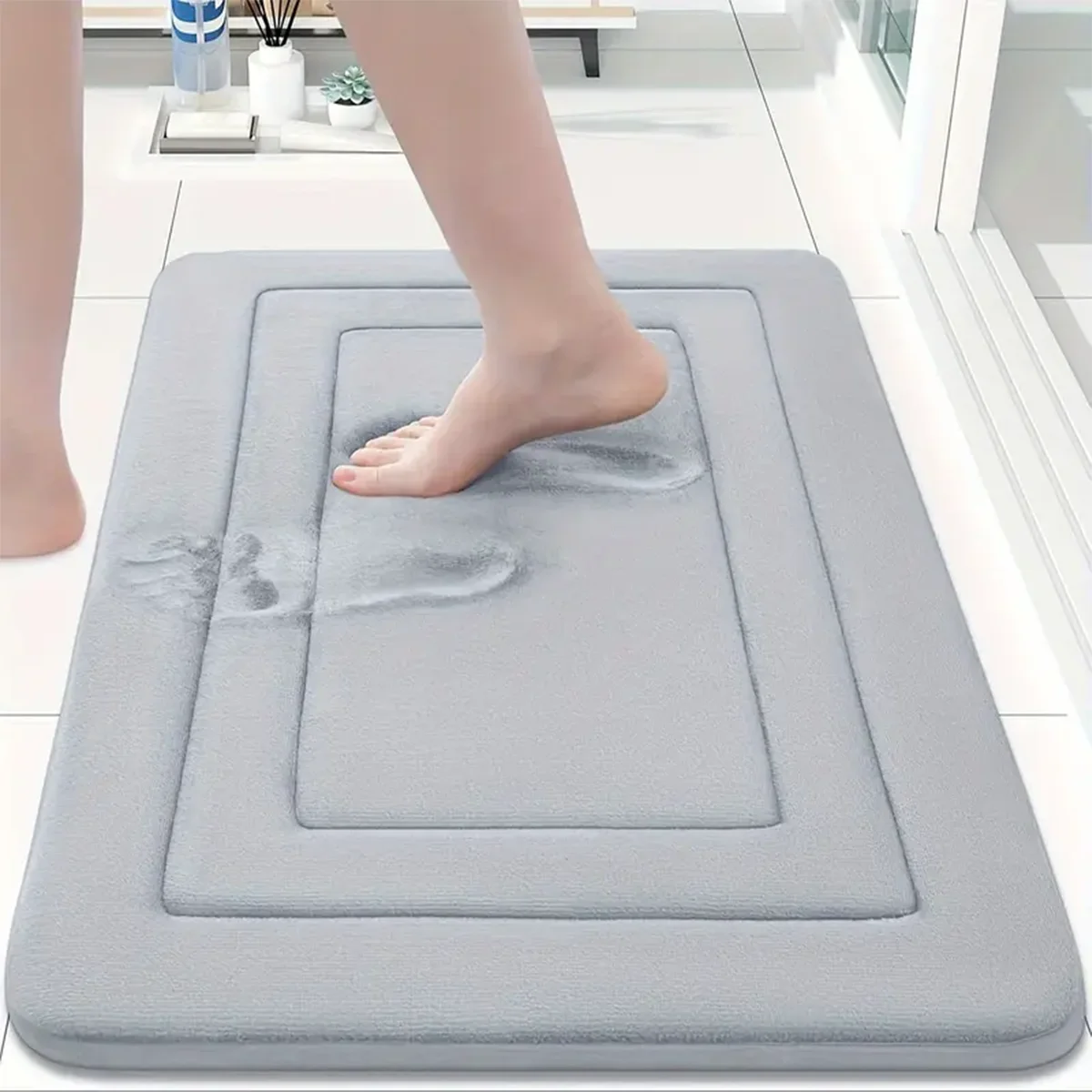 Thickened Flannel Absorbent Floor Mat