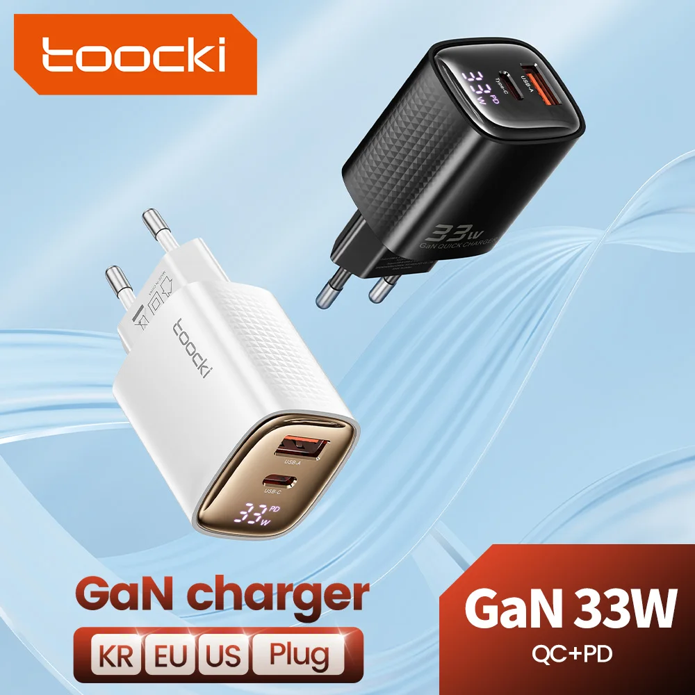 شاحن Toocki GaN سريع 33 واط