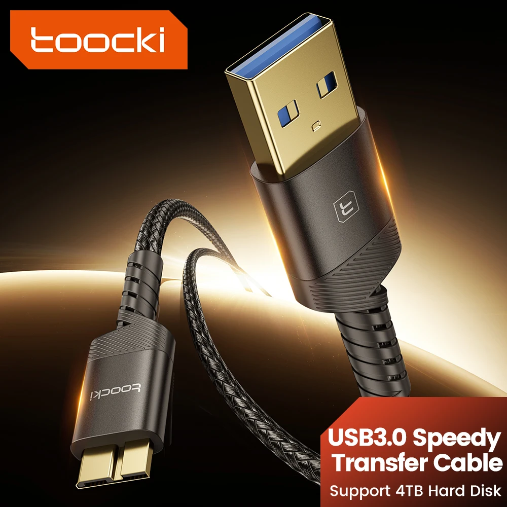 كابل Toocki Micro B USB 3.0