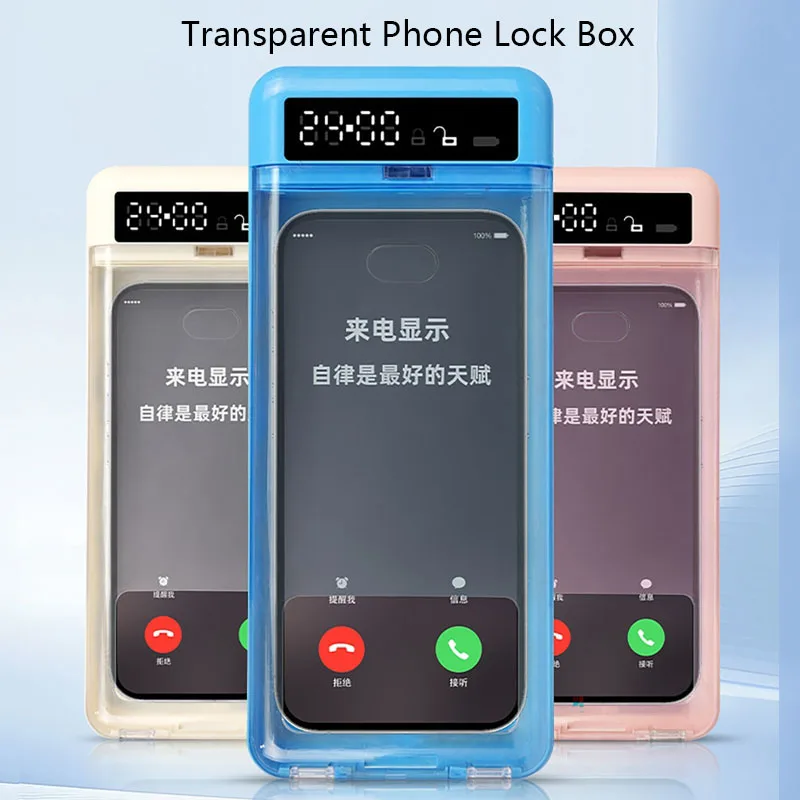 Smart Timer Phone Lock Box for Students