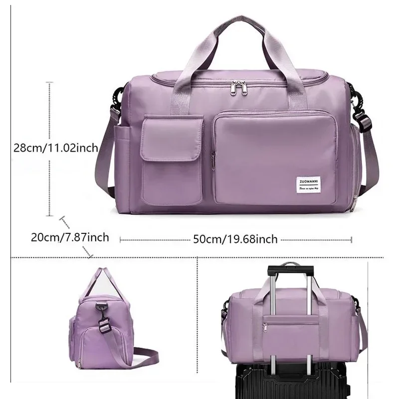 Large Capacity Weekender Duffle Bag