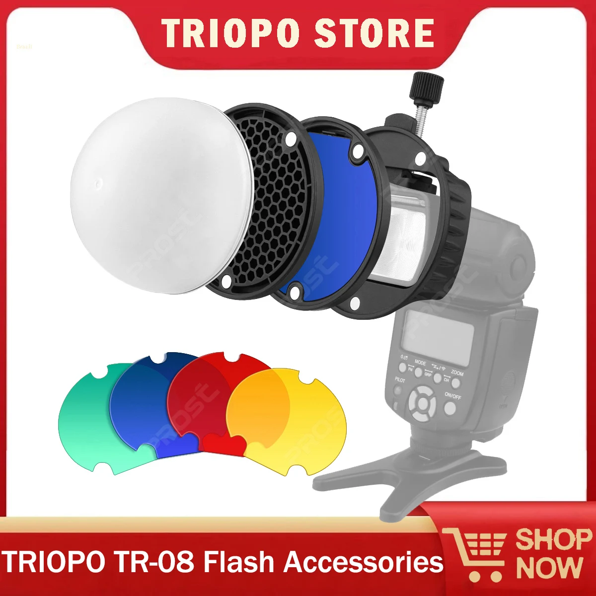 مجموعة ملحقات فلتر العاكس TRIOPO