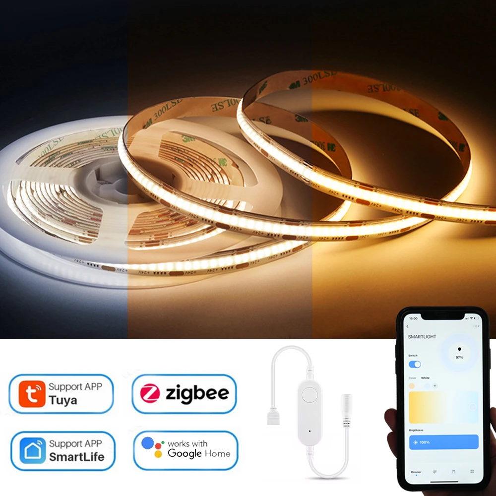 شريط ضوء LED Zigbee للأثاث والإضاءة