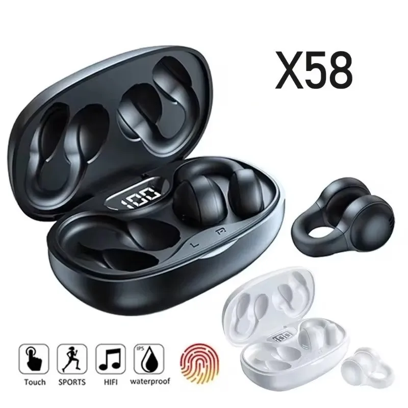 سماعات توصيل العظام اللاسلكية TWS X58