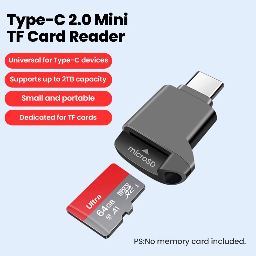 Mini Type-C Card Reader for iPhone