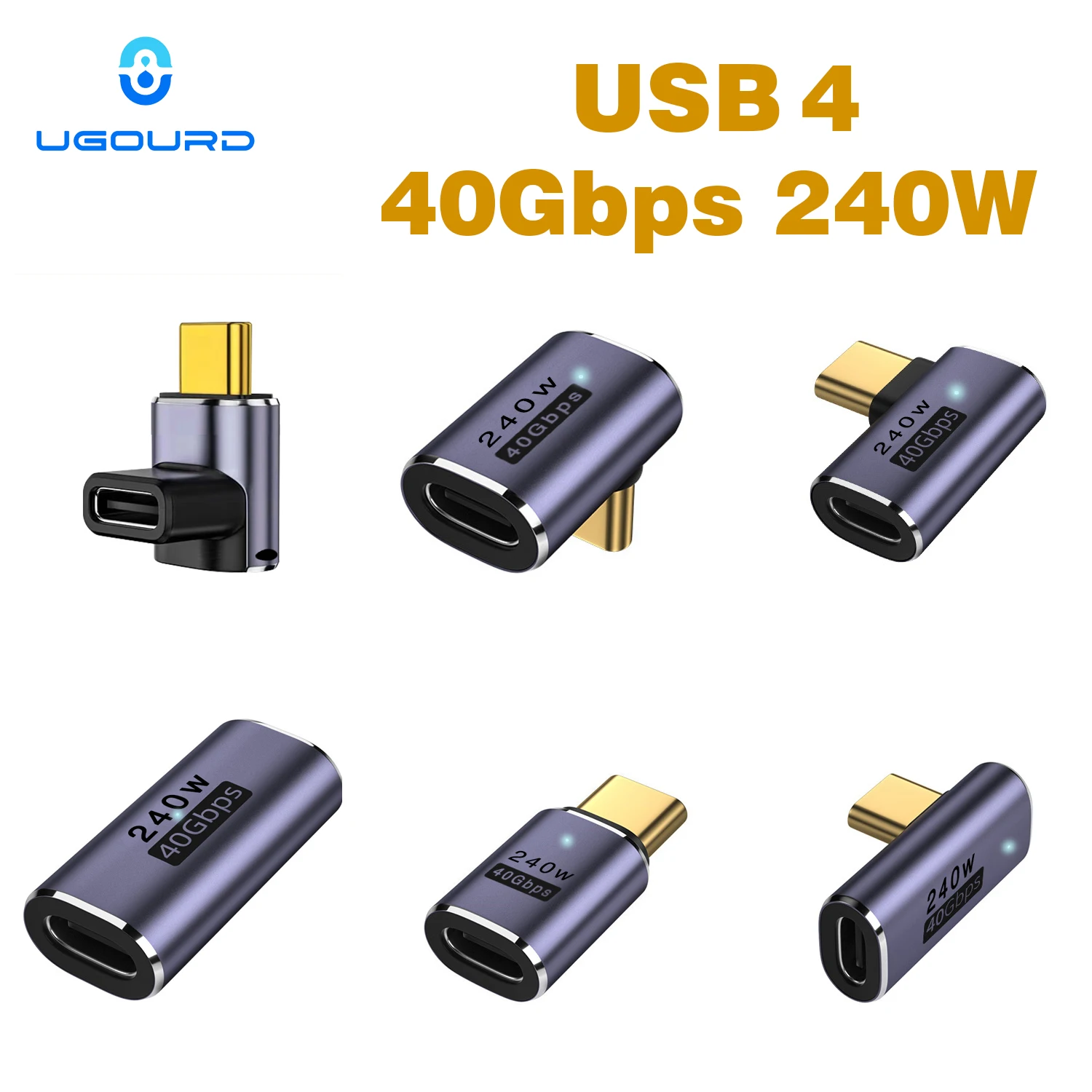 UGOURD USB4 Type C Extension Adapter