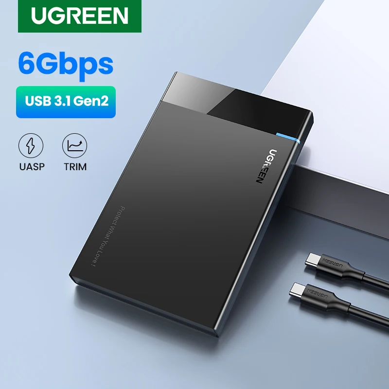 غلاف محرك أقراص UGREEN SATA 2.5