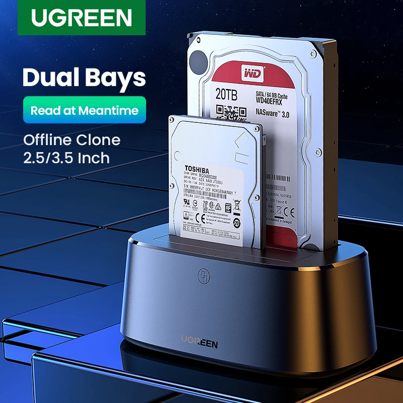 محطة لرسو السفن USB 3.0 من UGREEN