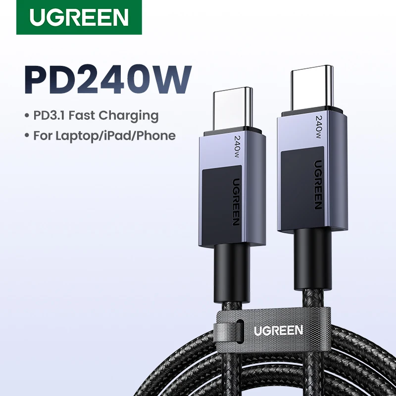 كابل شحن UGREEN PD 240 واط سريع