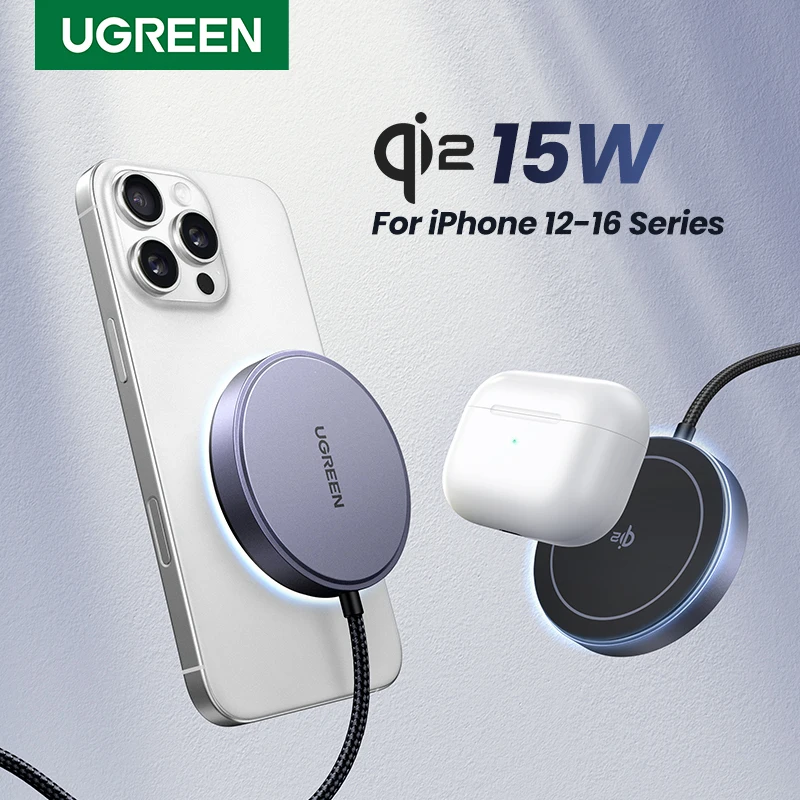 UGREEN Magnetic Wireless Charger for iPhone