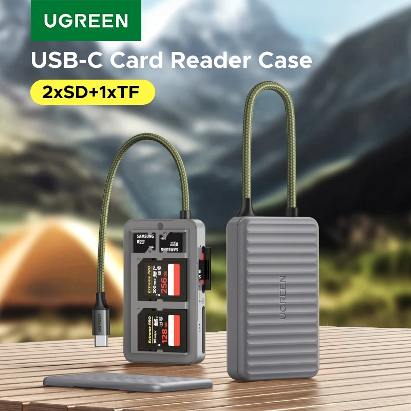 قارئ بطاقات UGREEN USB-C للتخزين