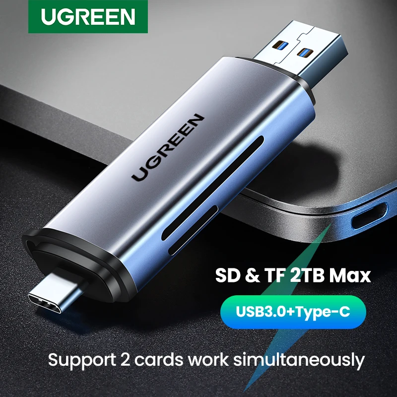 قارئ بطاقات USB3.0 و USB C