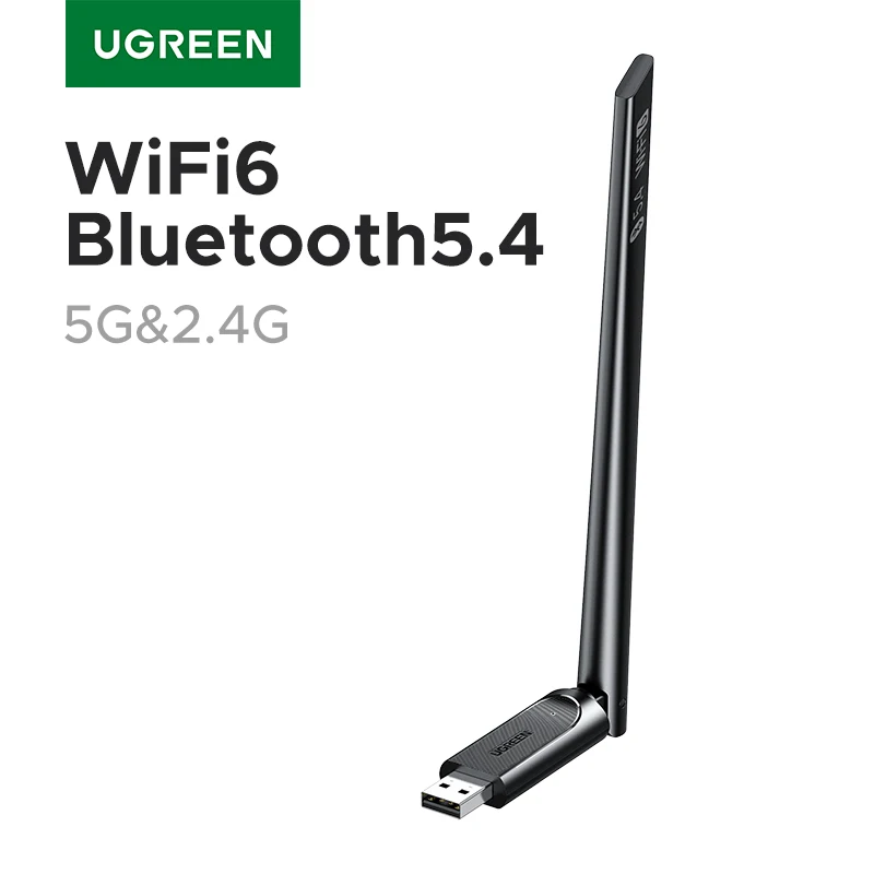 محول UGREEN WiFi بلوتوث AX900