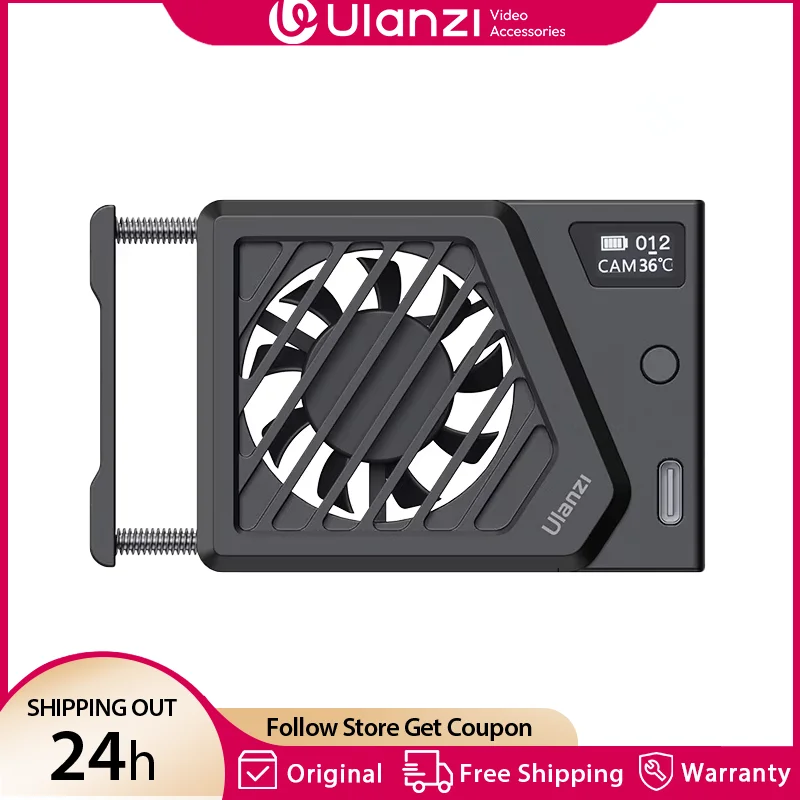 كاميرا مروحة تبريد 4K للمبدعين
