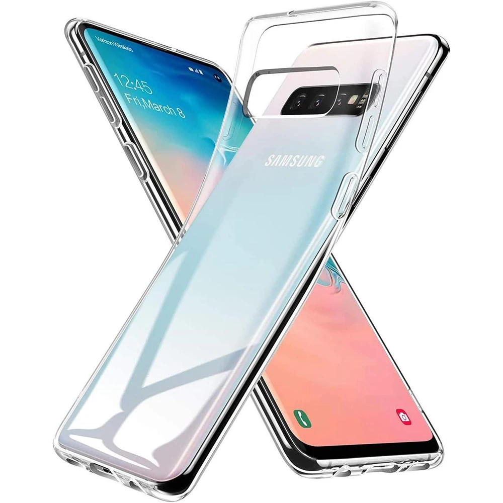 Ultra Thin Transparent Silicone Case for Galaxy S10