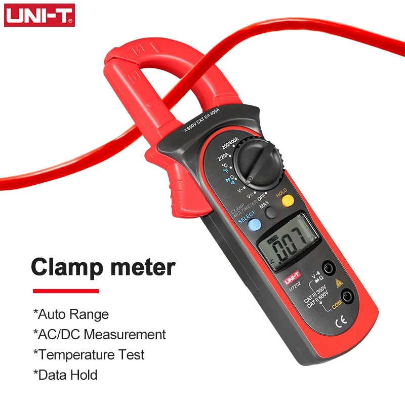 UNI-T Digital Clamp Meter UT202