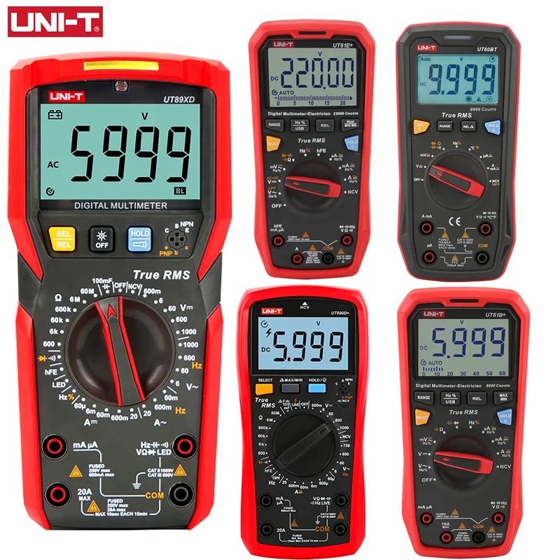 جهاز قياس متعدد UNI-T UT890C ورقمه