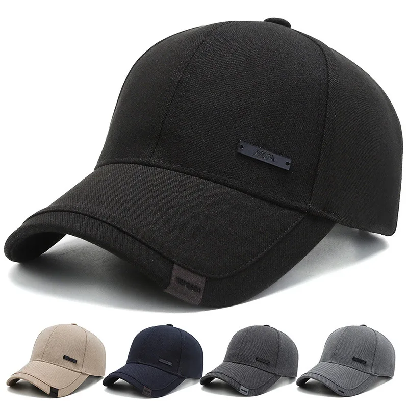 Unisex Adjustable Hua Label Baseball Cap
