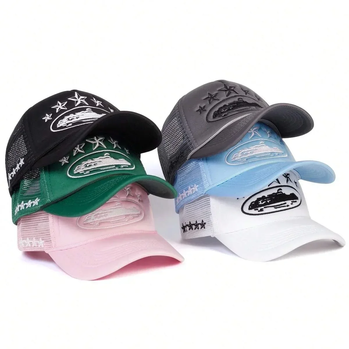 Pentagram Embroidery Baseball Cap for All