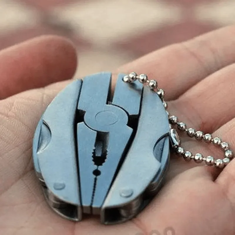مفك سلسلة مفاتيح محمول متعدد الأدوات