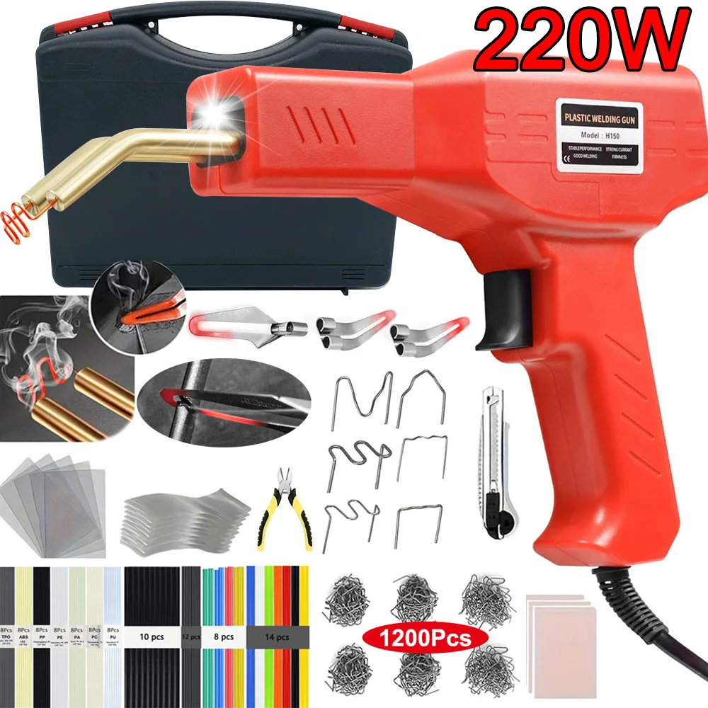 220W 2 in 1 Plastic Welding Kit