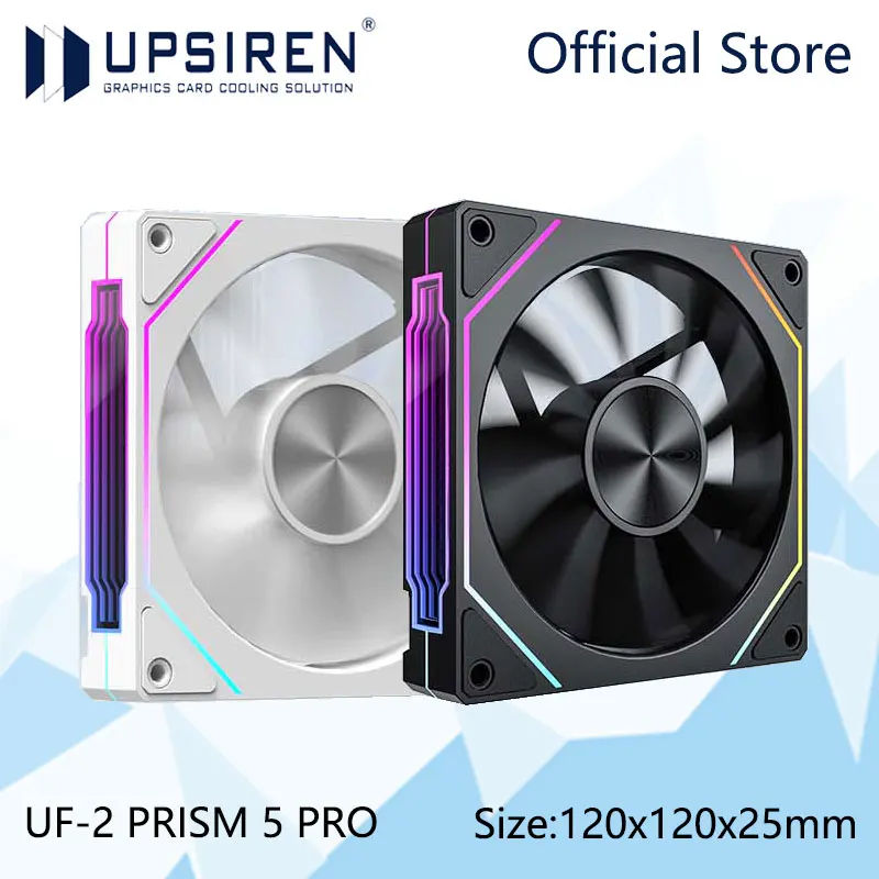 مروحة هيكل الكمبيوتر UPSIREN UF-2 PRISM 5 PRO