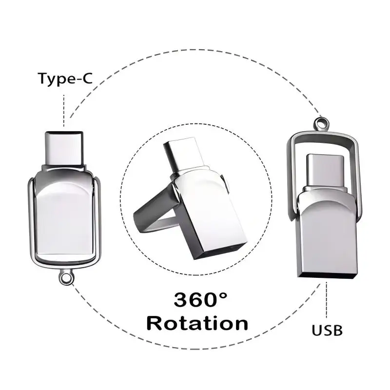 فلاش USB 2 في 1 عالي السرعة