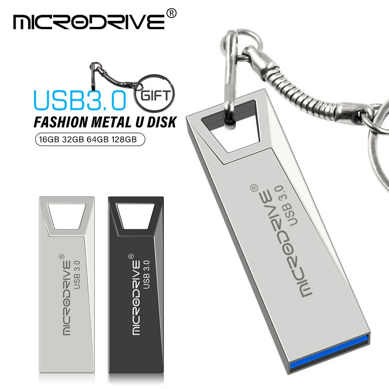 محرك فلاش معدني صغير USB 3.0