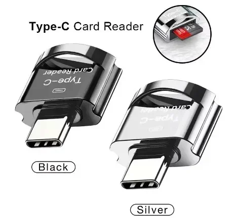 قارئ بطاقات USB-C سريع وعصري