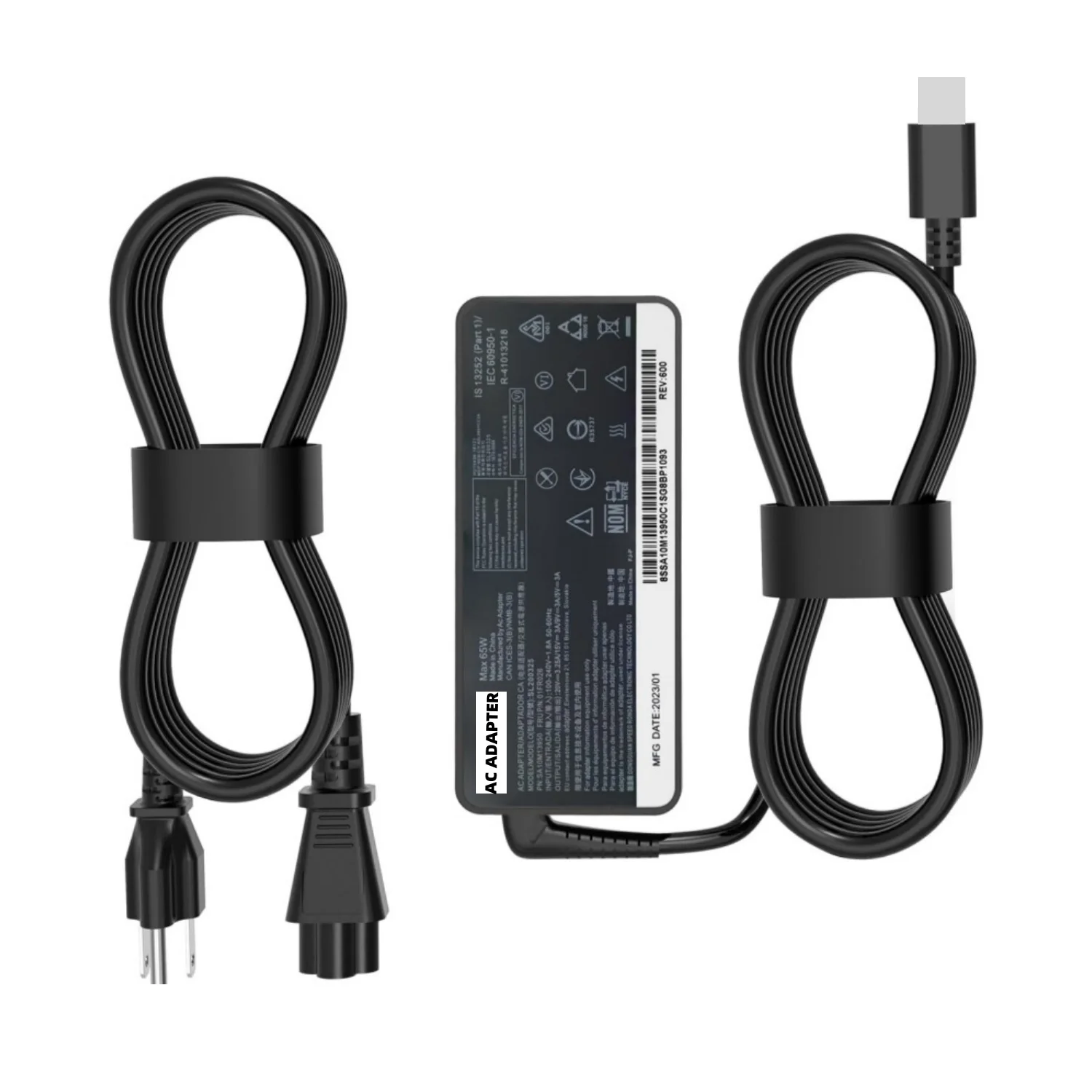 شاحن USB C بقوة 65 وات