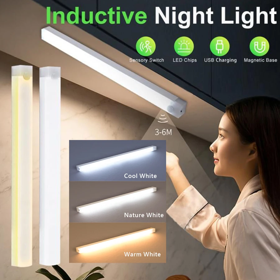 ضوء LED نوع C محمول للإضاءة الليلية