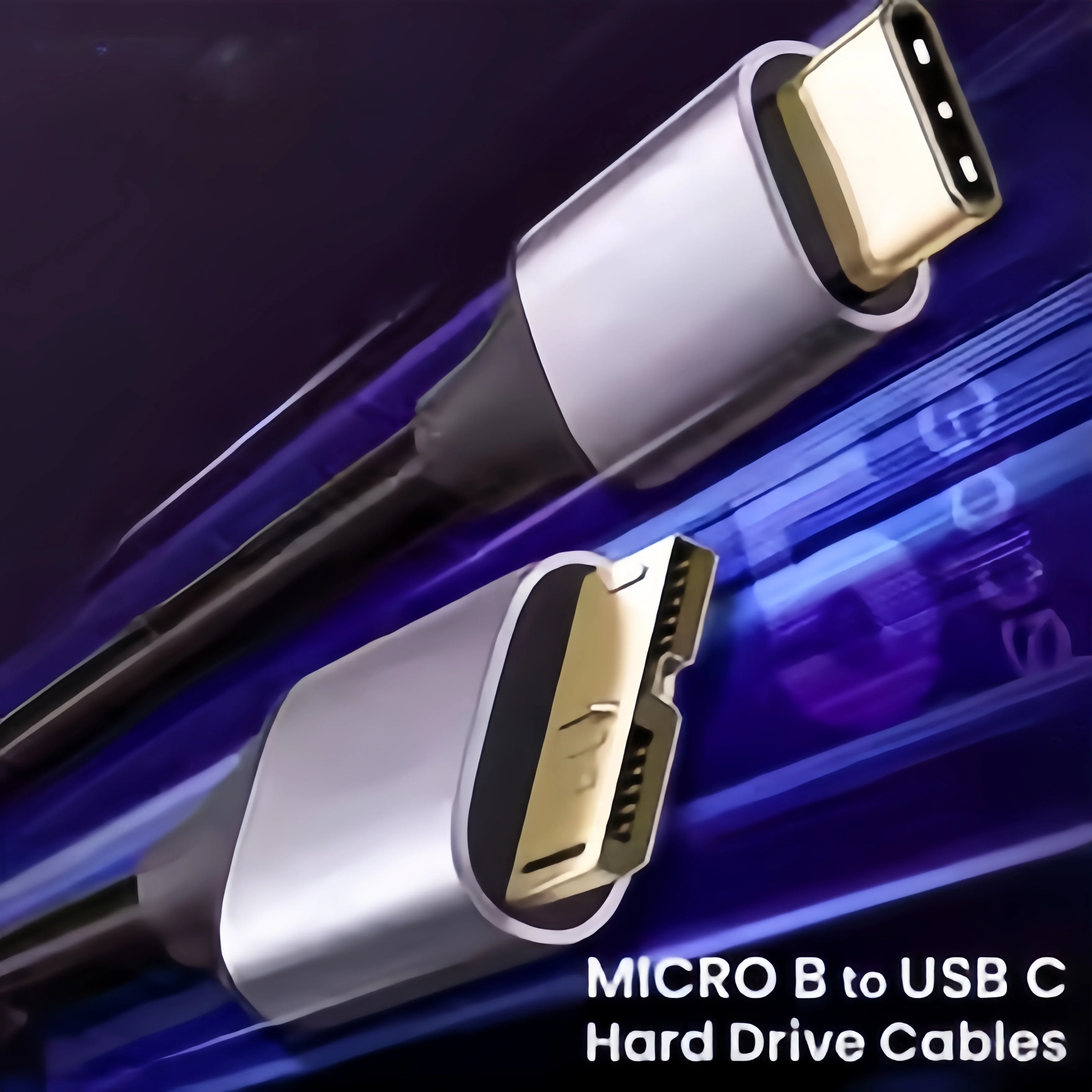 كابل USB C إلى Micro B 3.0