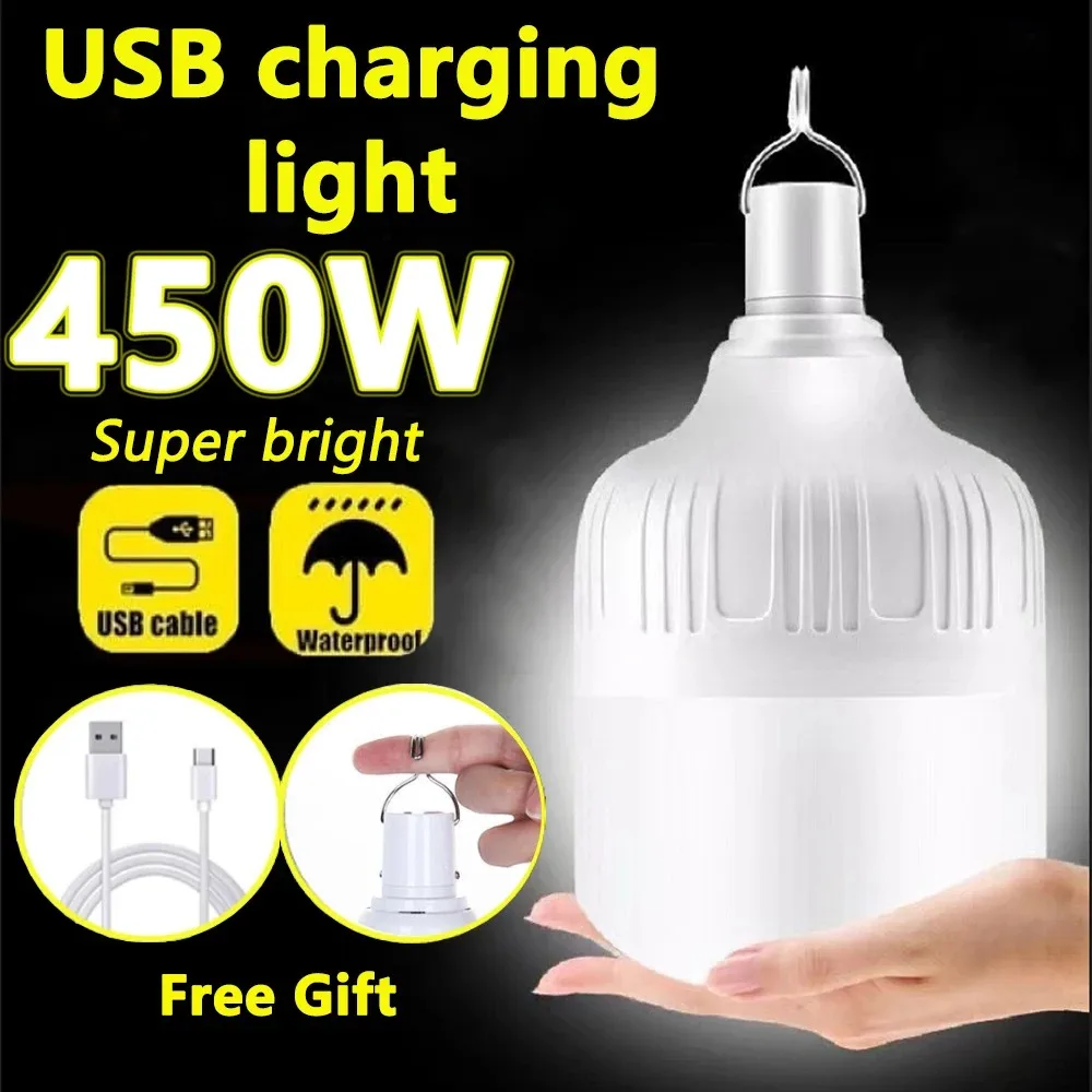 فانوس طوارئ LED متعدد الوظائف قابل للشحن
