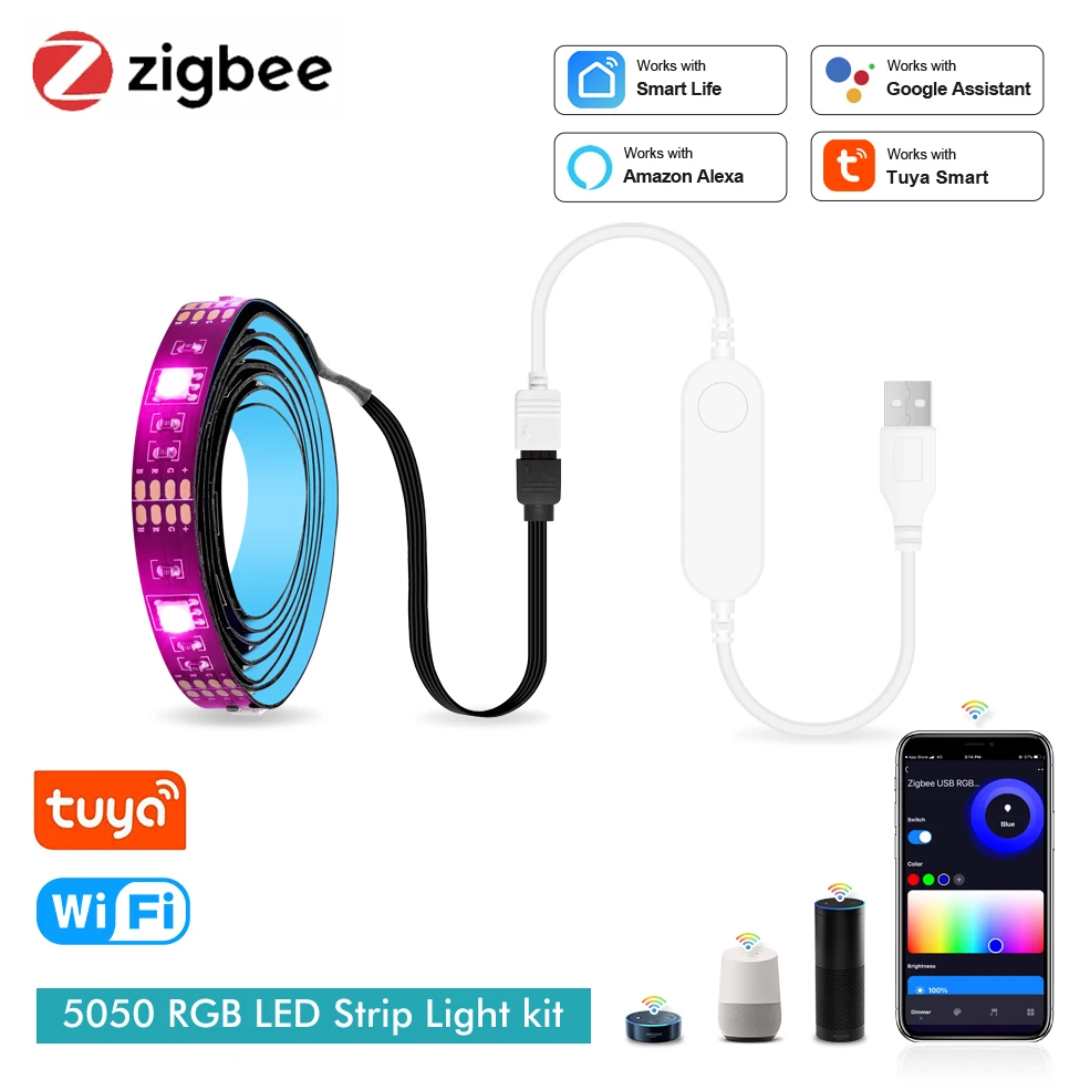 أضواء LED ذكية مع واي فاي