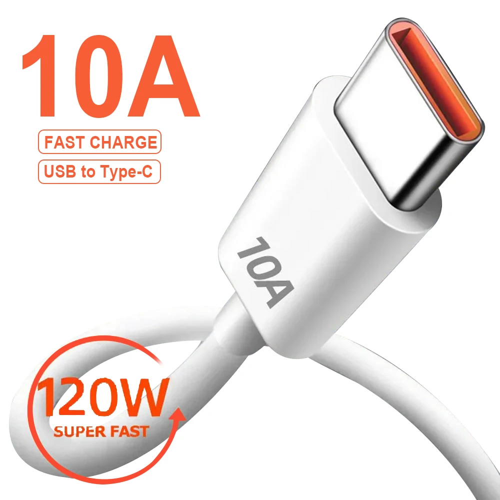 120W USB Type C Fast Charging Cable