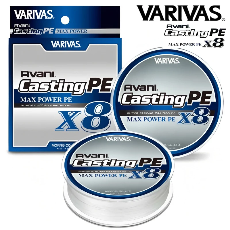 خط صيد مجدول Varivas Avani Max Power X8