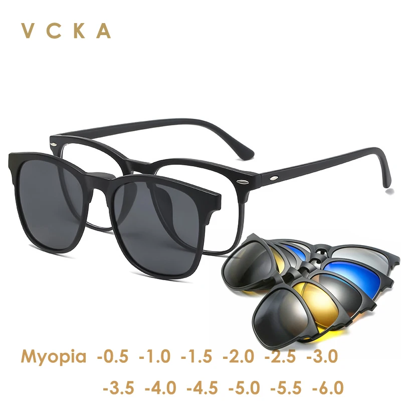 Custom Myopia Prescription Clip-On Sunglasses